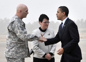 President Obama visits Sather