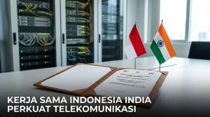 Kerja Sama Indonesia India Perkuat Telekomunikasi