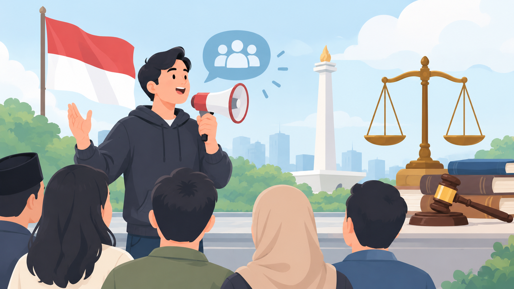 Landasan Hukum Kebebasan Berekspresi dalam Konstitusi